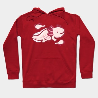 Cute axolotls family Hoodie